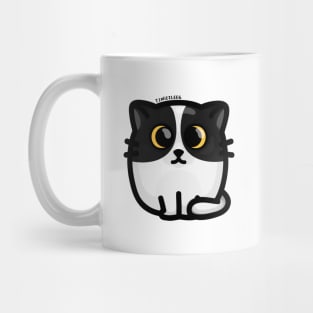 Chonky Boi - Kitty (Black and White) Mug